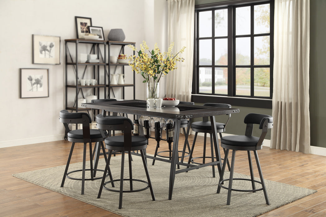 5566 Swivel Counter Height Chair