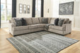 Bovarian 3-Piece Sectional with Ottoman