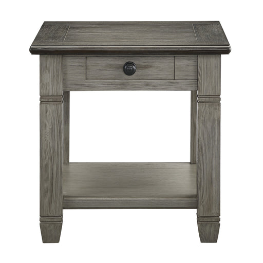 Granby End Table - Gray