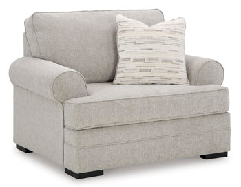 Eastonbridge Sofa Chaise - Black/Gray