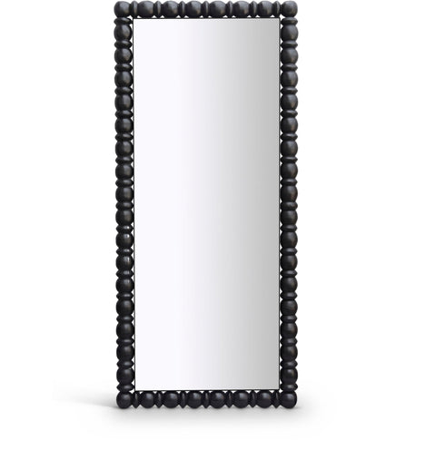 Aubrey 29" W X 65" H Acacia Wood Frame Mirror