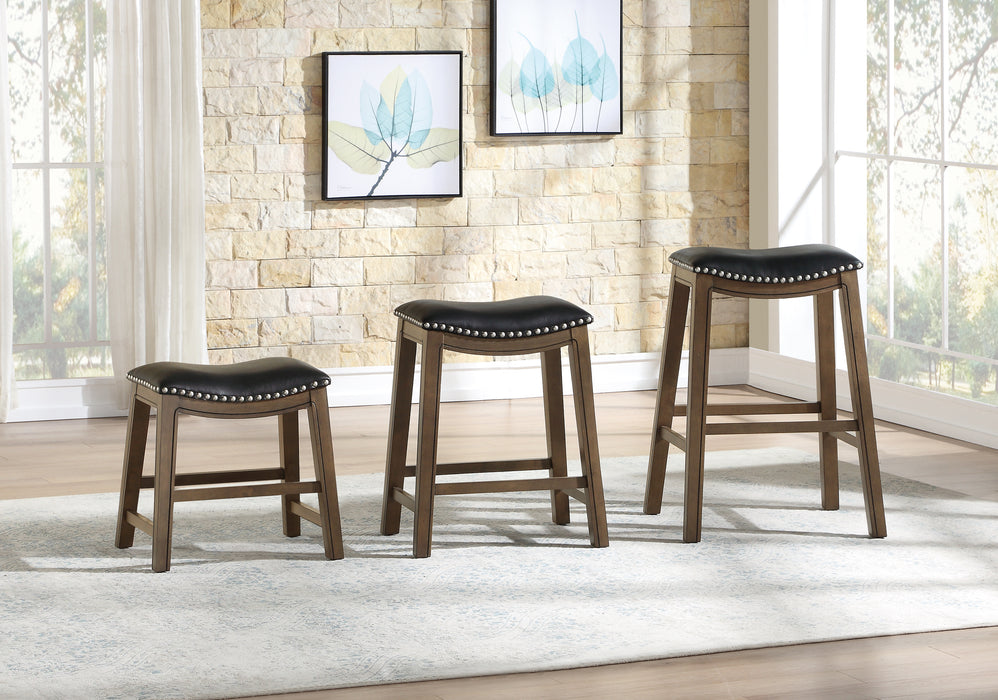 Ordway 18 Dining Stool, Black