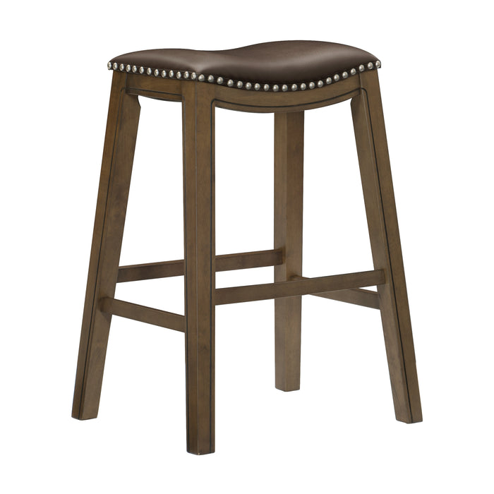 Ordway 29 Pub Height Stool, Brown
