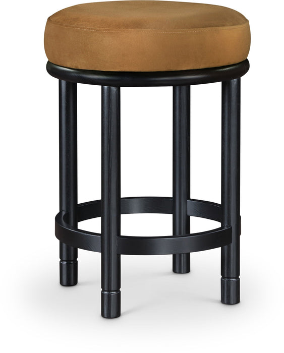 Monette Velvet Upholstered Counter Stool