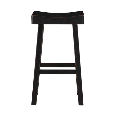 Caspian Pub Height Stool (5687BLK)