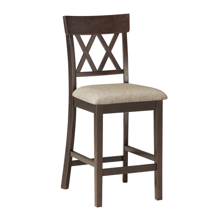 Balin Counter Height Chair, Double X Back