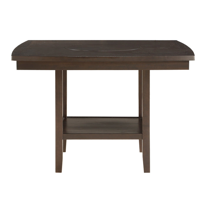 Balin Counter Height Table with Lazy Susan