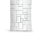 Action 31.5" W X 47" H Geometric Design Mirror