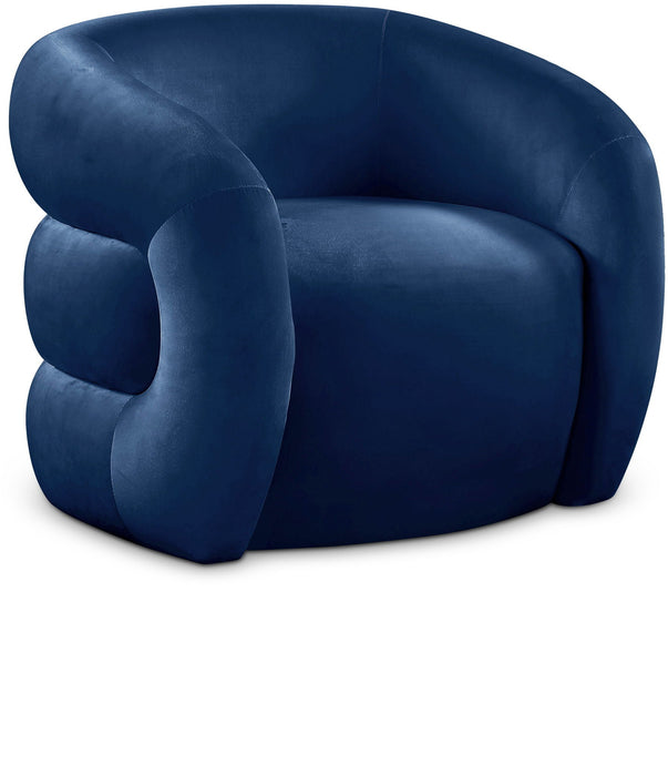 Roxbury Velvet Upholstered Accent Chair