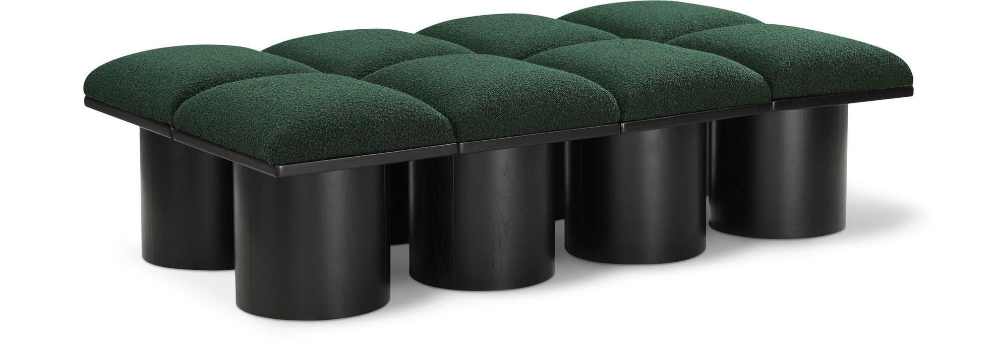 Pavilion Boucle Fabric Upholstered 8pc. Modular Bench