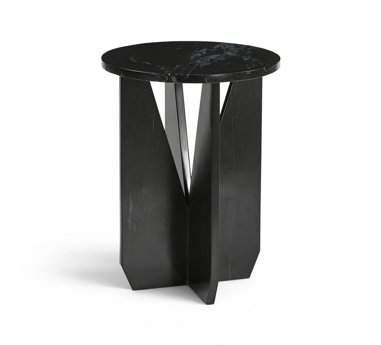 Alba Genuine Marble End Table