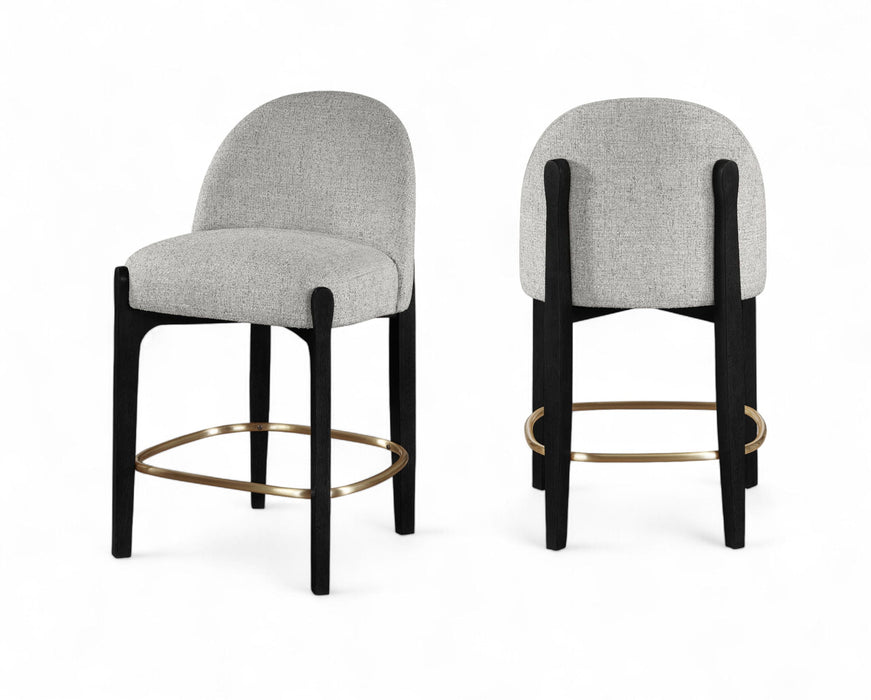 Torino Fabric Upholstered Counter Stool