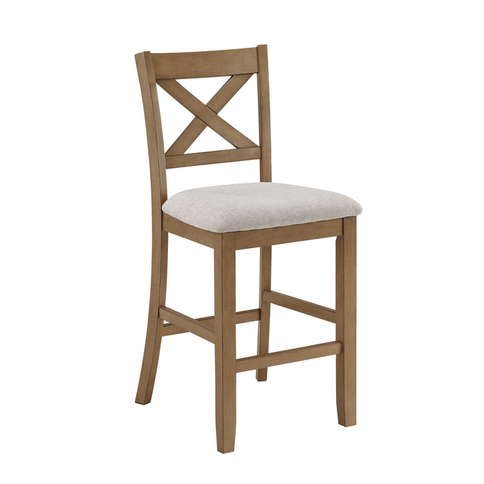 Crossbuck 5-Piece Pack Counter Height Set