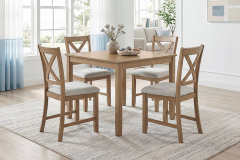 Crossbuck 5-Piece Pack Dinette Set