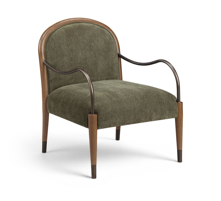 Silla tapizada de tela Cambria
