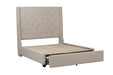 Fairborn Platform Bed with Storage Footboard