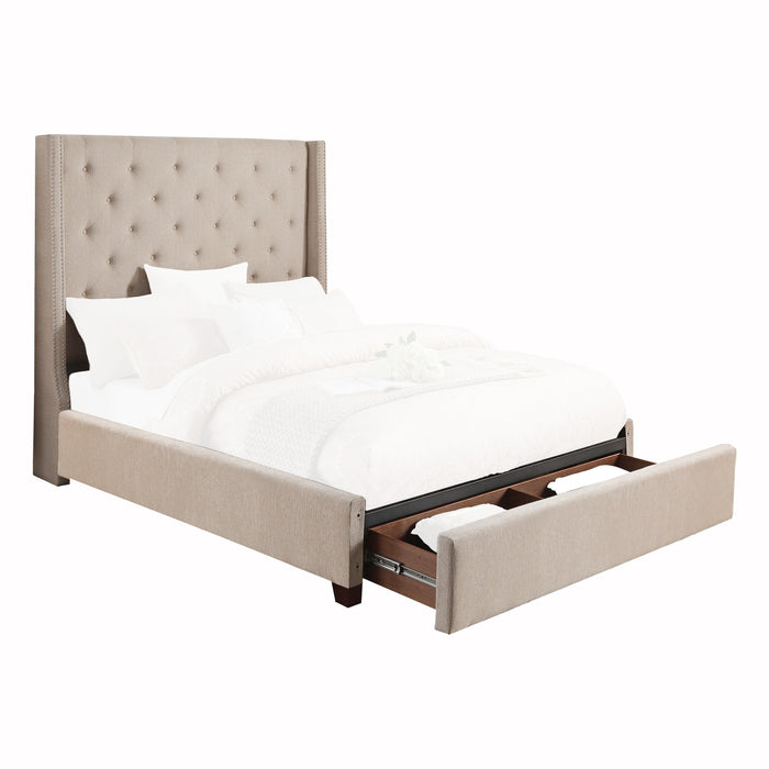 Fairborn Platform Bed with Storage Footboard