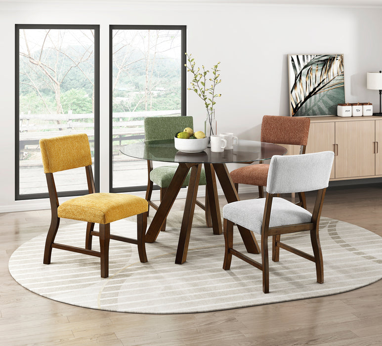 Aiden Side Chair, Rust