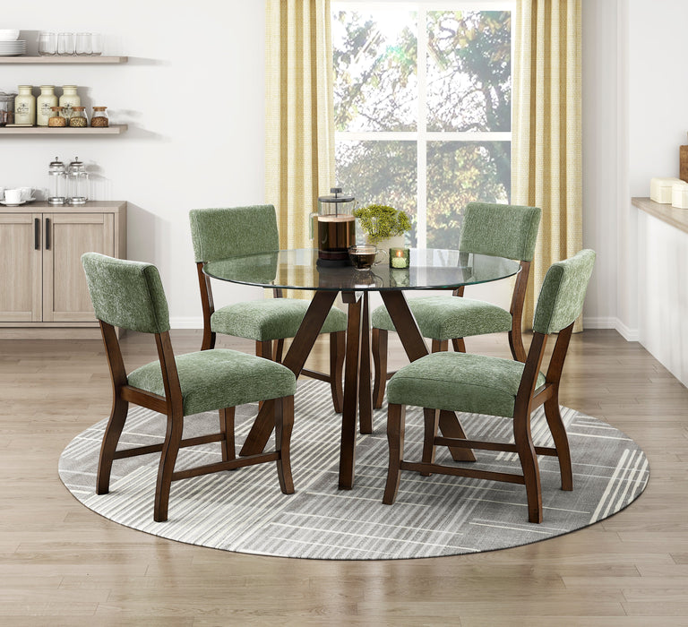 Aiden Side Chair, Rust