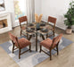 Aiden Side Chair, Rust