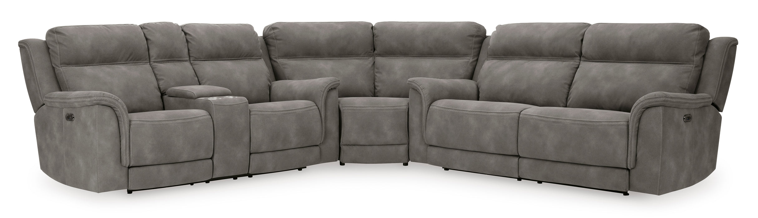 Next-Gen DuraPella 3-Piece Power Reclining Sectional with Power Recliner