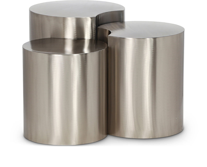 Dimple Iron Nesting 3pc. Modular End / Side Table