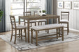 Emilia 6-Piece Pack Counter Height Set