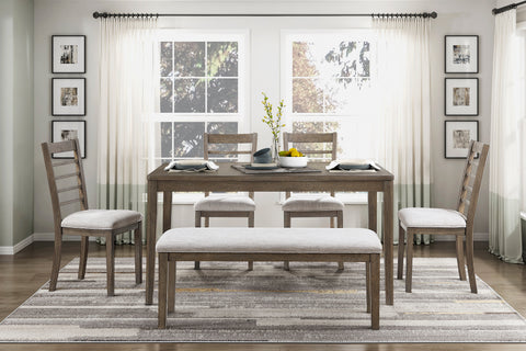 Emilia 6-Piece Pack Dining Set