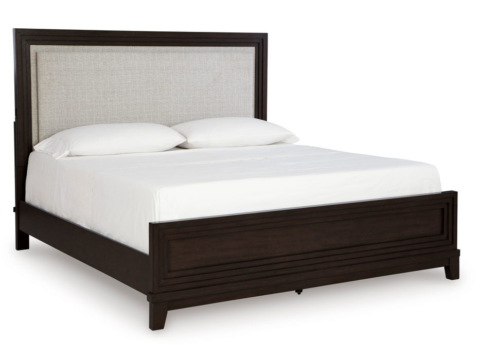 Neymorton Queen Upholstered Panel Bed