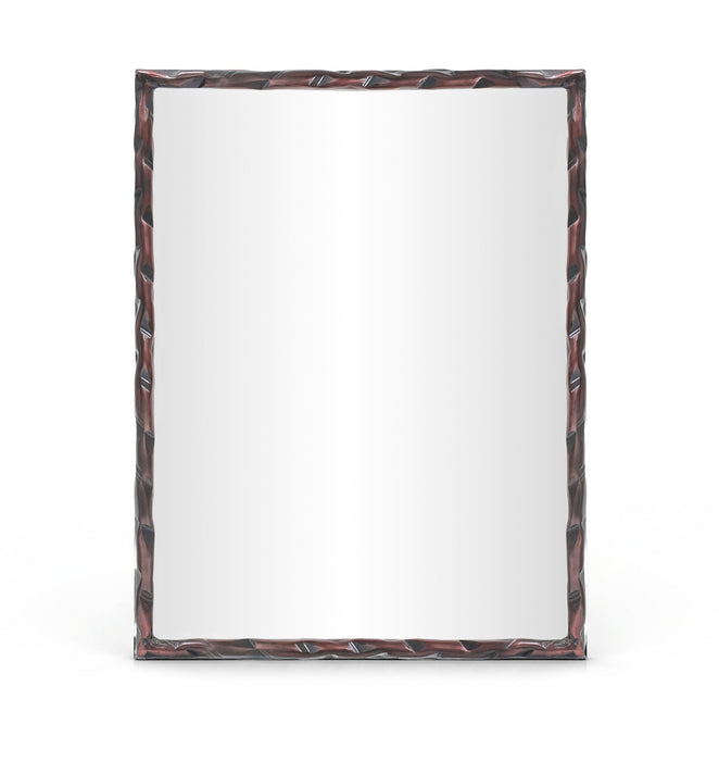 Hammer 48" W X 36" H Iron Frame Mirror