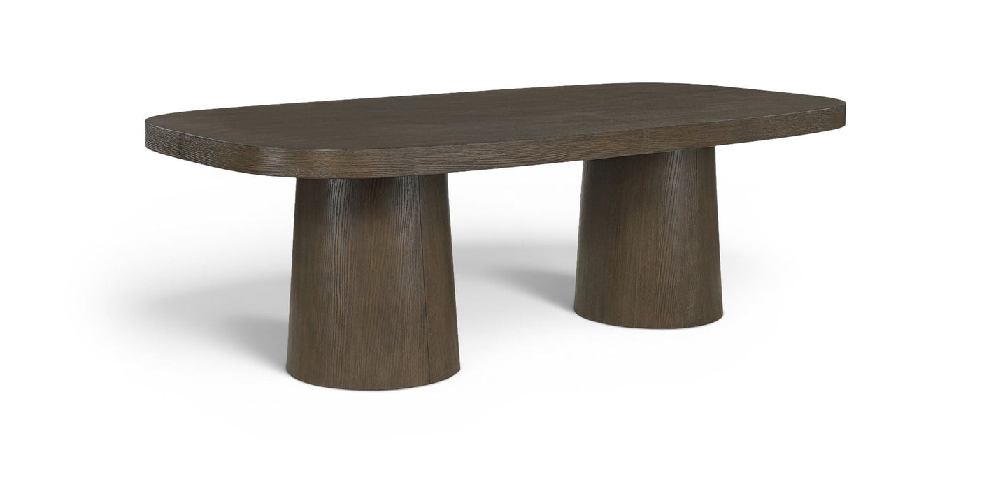 Woodhaven 96" / 120" / 144" Solid Wood And Oak Veneer Dining Table