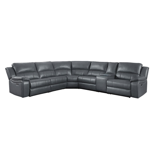 8260GY*6 6-Piece Modular Reclining Sectional