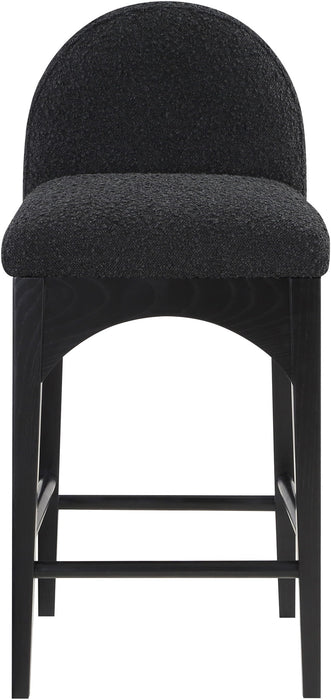 Waldorf Boucle Fabric Upholstered Counter Stool
