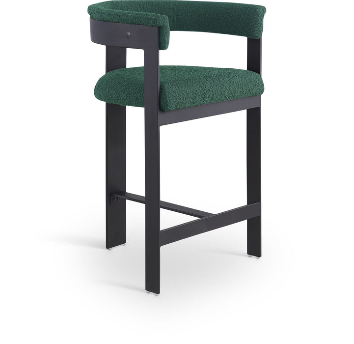Romeo Boucle Fabric Upholstered Bar / Counter Stool