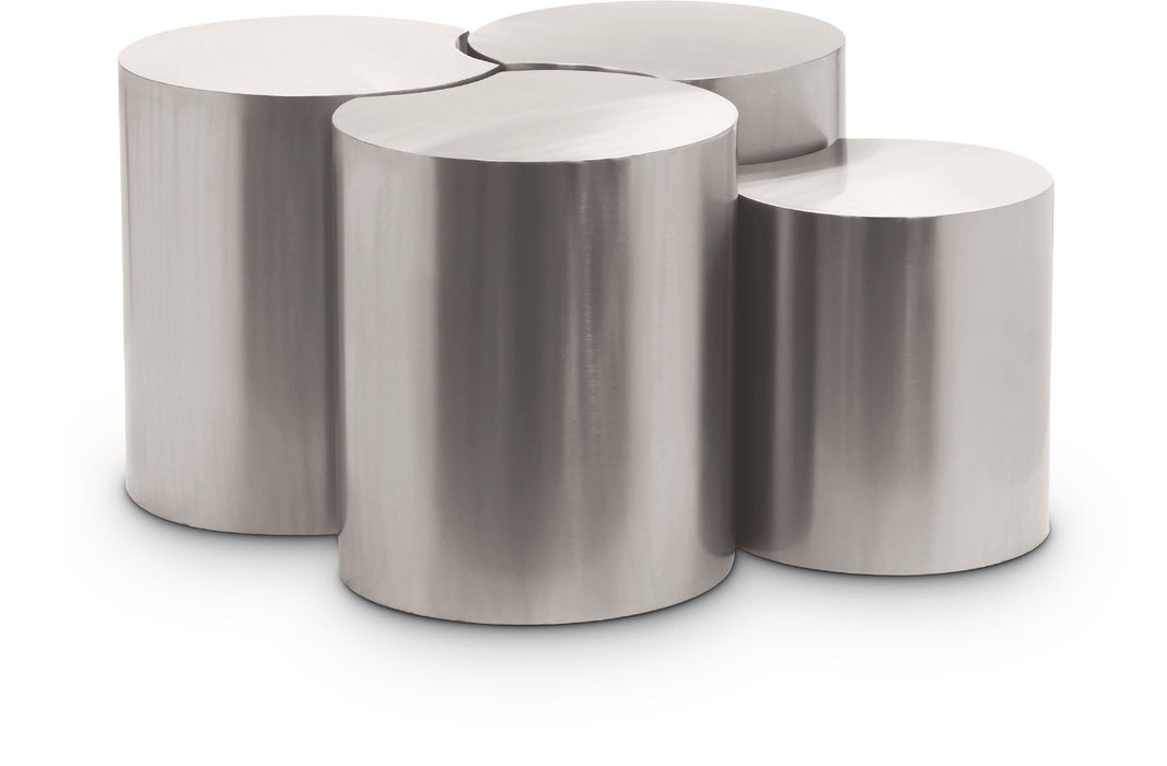 Dimple Iron Nesting 4pc. Modular Coffee Table