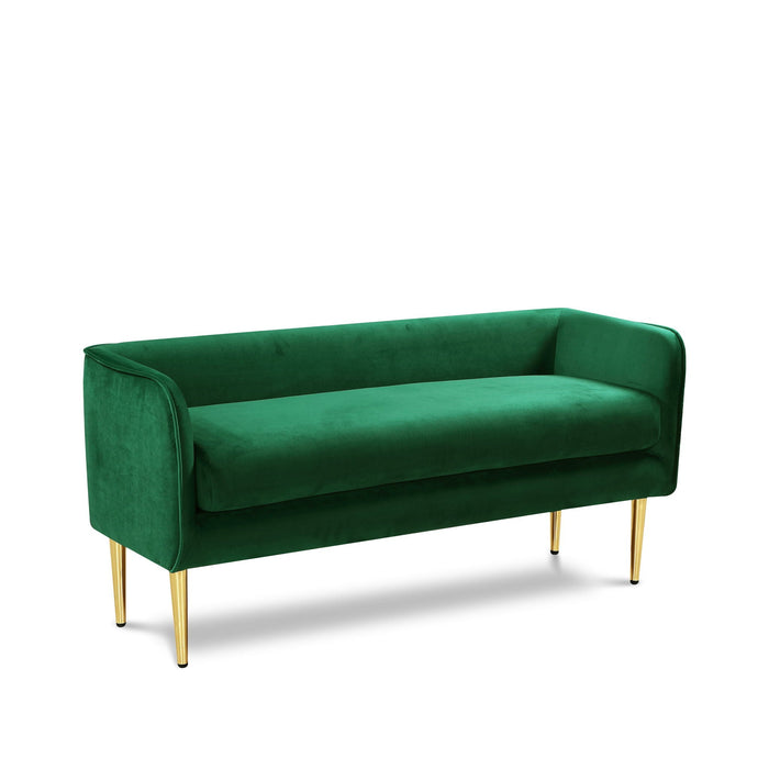 Audrey Velvet Upholstered Bench
