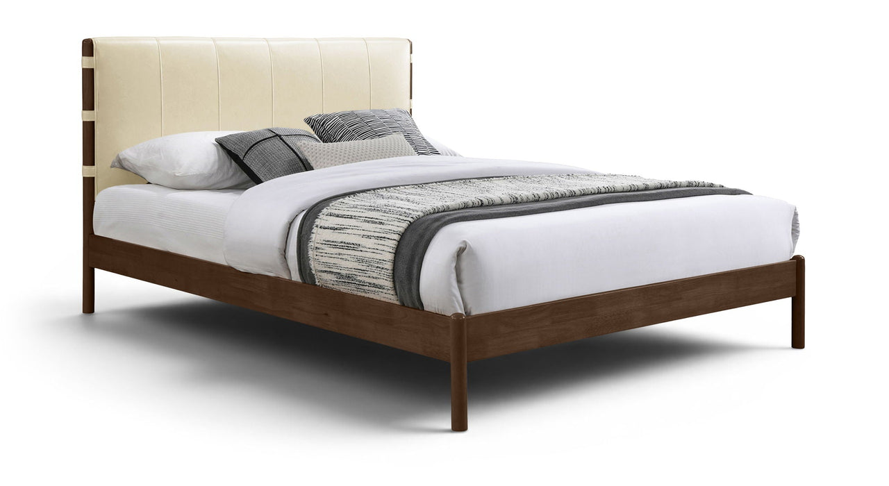 Arielle Vegan Leather Upholstered Bed
