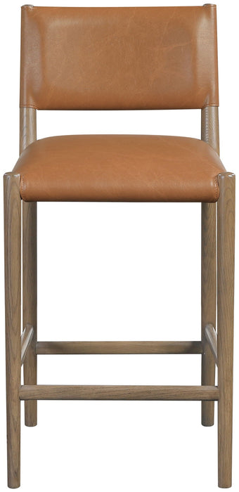 Andie Vegan Leather Upholstered Counter Stool