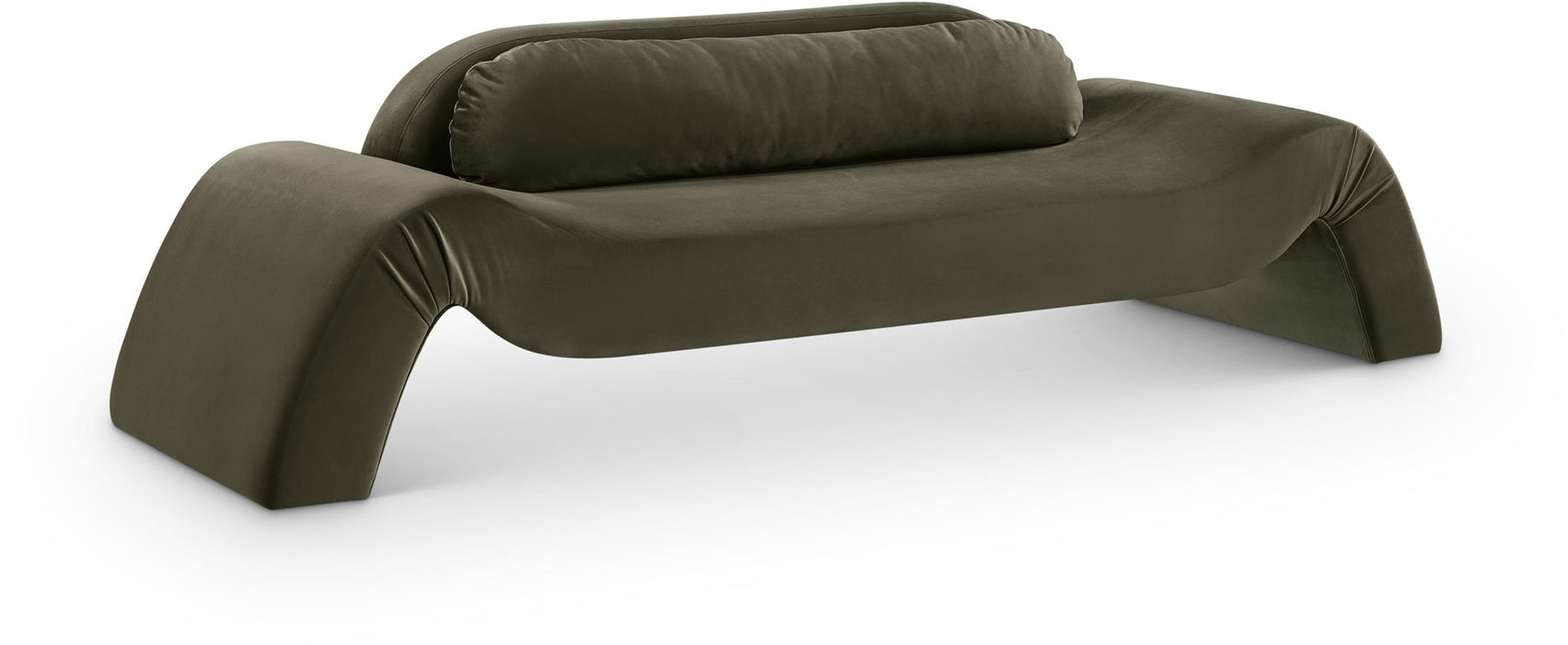 Austin 107" Velvet Upholstered Sofa