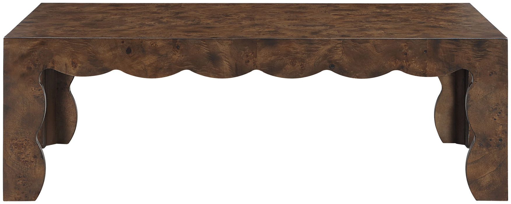 Vassa Burl Veneer Coffee Table