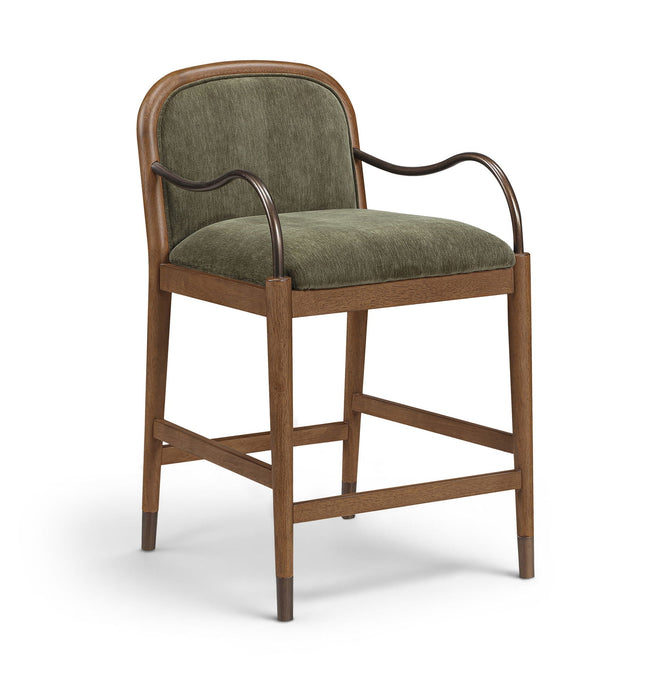 Cambria Fabric Upholstered Counter Stool
