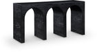 June Oak Wood Console Table