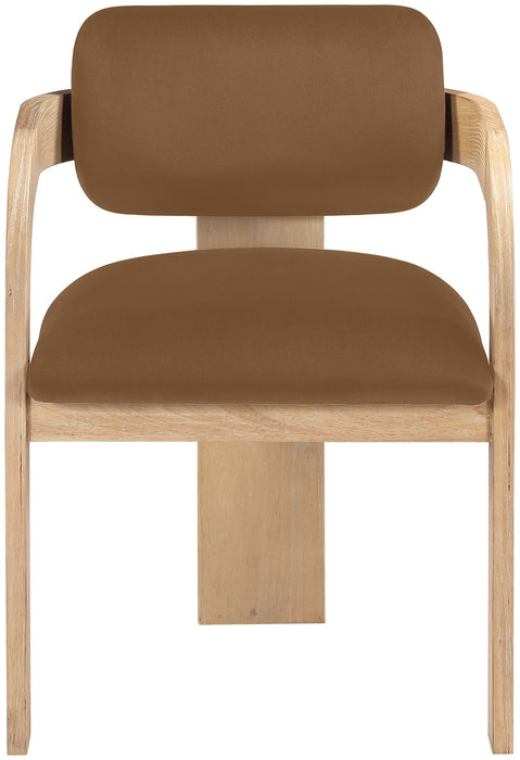 Cedra Velvet Performance Fabric Upholstered Dining Chair