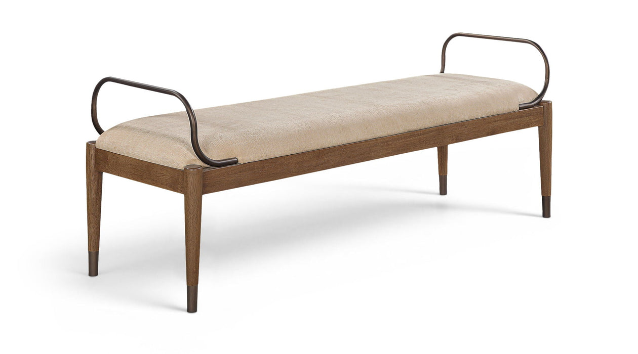 Cambria Fabric Upholstered Bench