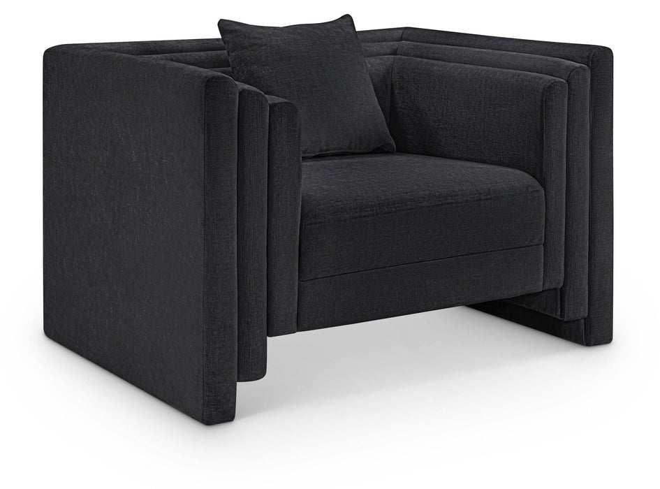 Everett Chenille Fabric Upholstered Chair
