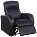 Cyrus 5-piece Upholstered Home Theater Seating with 3 Recliners