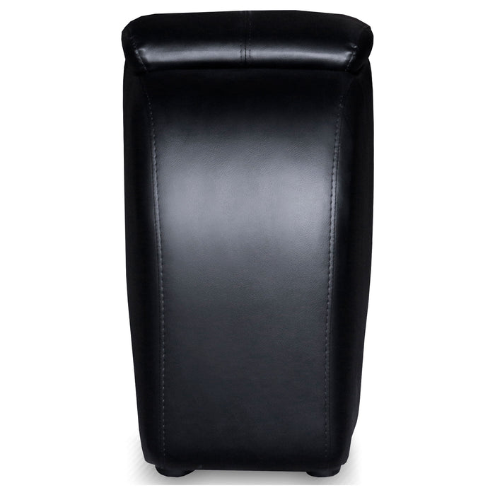 Cyrus 5-piece Upholstered Home Theater Seating with 3 Recliners