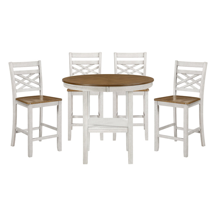 Tyler 5-Piece Pack Counter Height Set