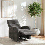 Chenille Charcoal Grey