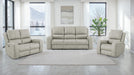 Brickston 3-piece Triple Power Reclining Sofa Set Mushroom